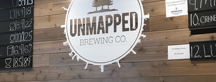 Unmapped Brewing Co. is one of 🍺🍸 Twin Cities Breweries + Distilleries.