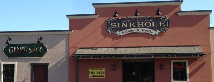 Sinkhole Saloon is one of สถานที่ที่ justa ถูกใจ.