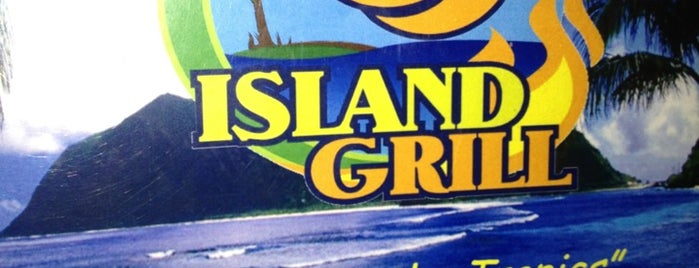 CJ's Island Grill is one of Tempat yang Disukai Samuel.