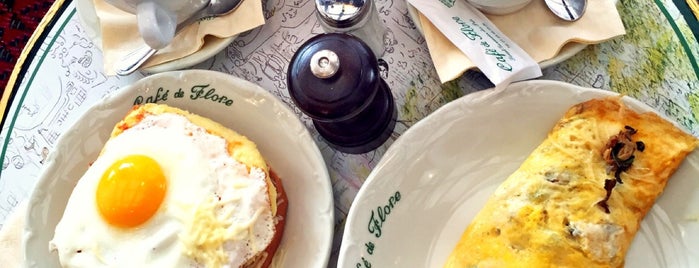 Café de Flore is one of The 15 Best Places for Eggs in Paris.