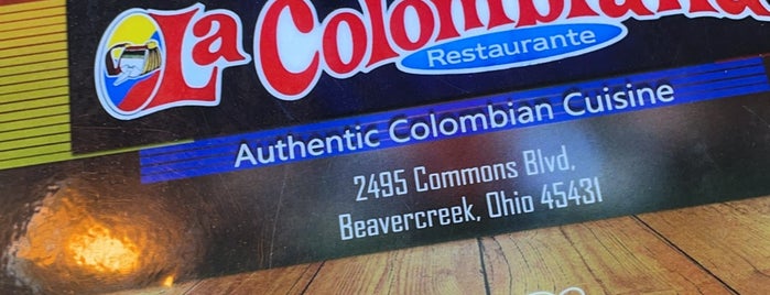 La Colombiana is one of Dayton.