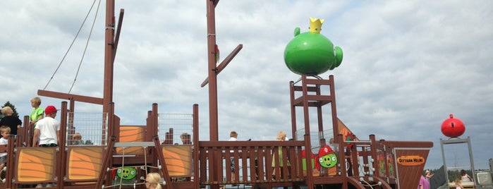 Angry Birds -puisto is one of 2016 Erasmus.