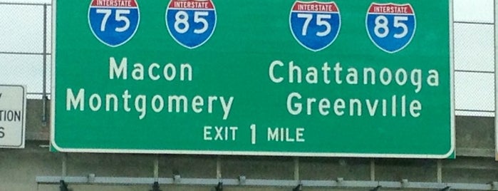 I-20 / I-75 / I-85 Interchange is one of Chesterさんのお気に入りスポット.