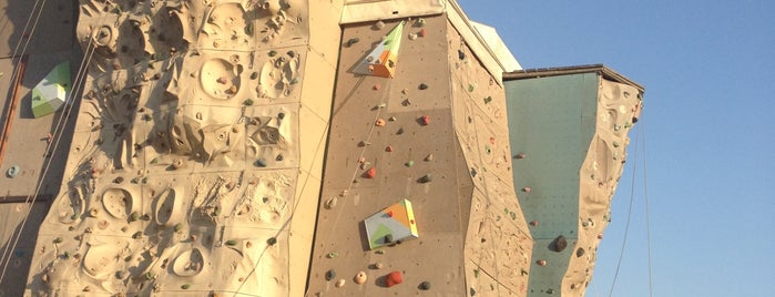 Olympus climbing wall is one of Israel.