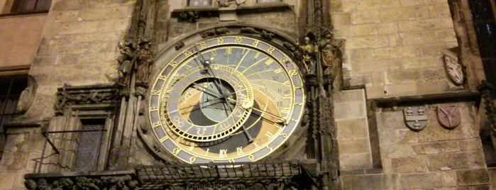 Horloge astronomique de Prague is one of Lieux qui ont plu à Luis.