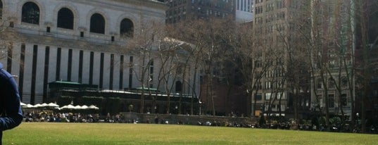 Bryant Park is one of Times Square.