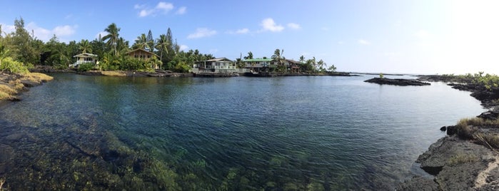 Kapoho Tide Pools is one of HI spots.