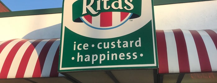 Rita's Italian Ice & Frozen Custard is one of My favorites for Ice Cream Shops.