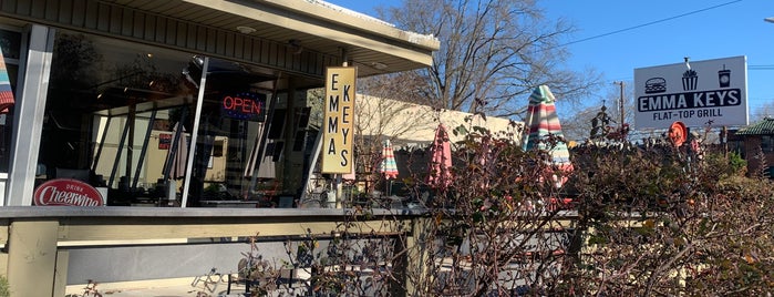 Emma Key's Flat-Top Grill is one of Top 10 favorites places in Greensboro, NC.