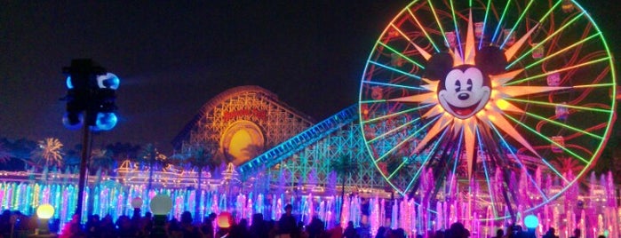 World of Color is one of Disney California Adventure Park.