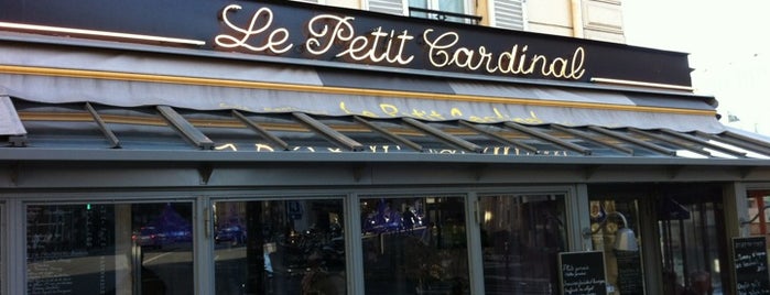 Le Petit Cardinal is one of Paris food.