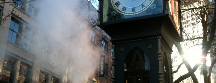 Gastown Steam Clock is one of vancouver / island.