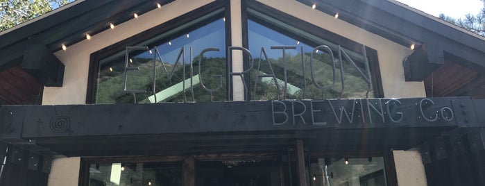 Emigration Brewing Co. is one of SLC and Park City 🏔️.