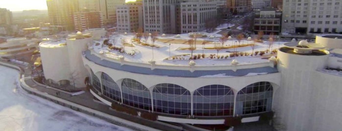 Monona Terrace Community and Convention Center is one of Frank Lloyd Wright: Cross-Country Tour.
