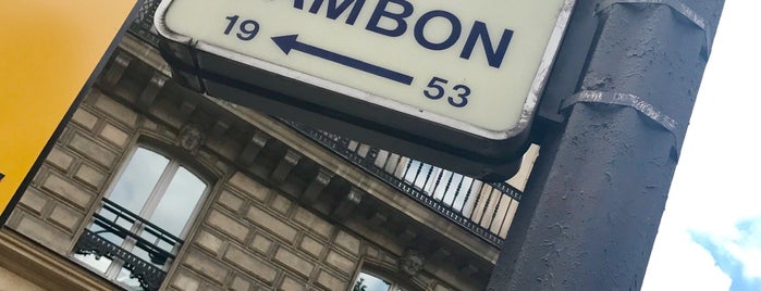 31 Rue Cambon is one of Paris.