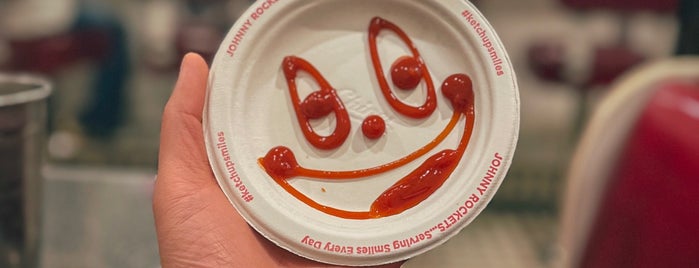 Johnny Rockets is one of Restaurants.