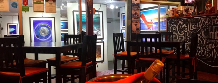 The Gallery Restaurant is one of Ko Tao.
