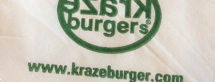 Kraze Burgers is one of Bad.