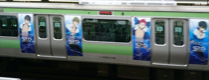 Tabata Station is one of 山手線 [JY].
