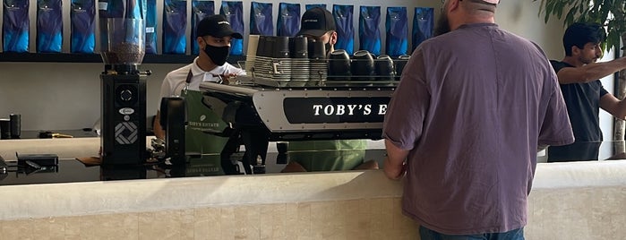 Toby's Estate is one of Grab a quick coffee v2 | Riyadh.