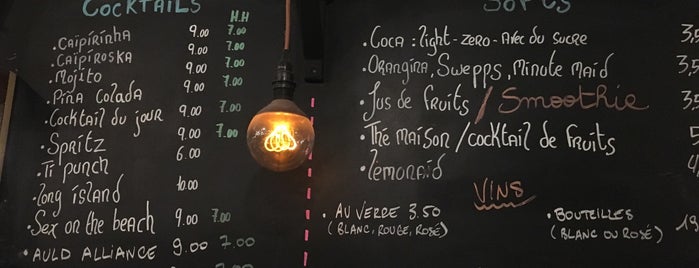 Le Social Bar is one of Cool Bars @Paris.