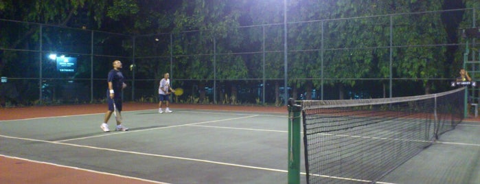 MPR/DPR Tennis court is one of Ace Badge (Tennis Court) in Jakarta Indonesia.