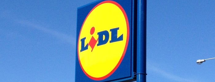 Lidl is one of Гданьск.