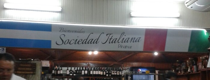 Sociedad Italiana de Pinamar is one of Tempat yang Disimpan Diego.