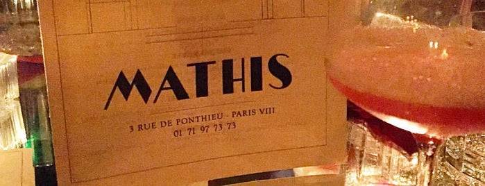 Mathis Bar is one of Paris.