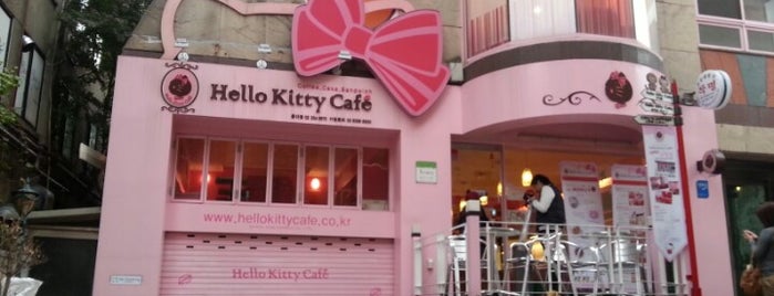 Hello Kitty Cafe is one of Seoul (2016).