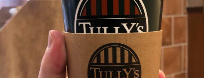 Tully's Coffee is one of よく行く場所.