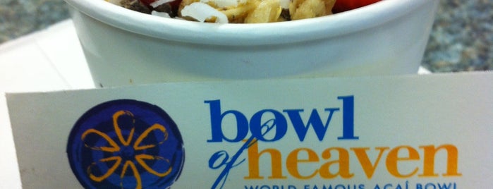 Bowl Of Heaven is one of Resturants.