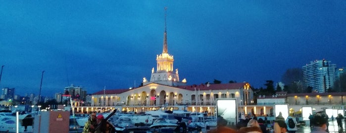 Морской вокзал is one of Fedor : понравившиеся места.