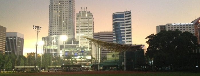 Lapangan Baseball & Softball Senayan is one of Lugares favoritos de Diana.