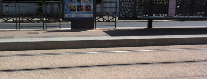 Tramway station Sidi Abderrahman is one of Casa.