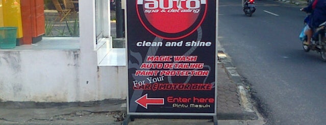 Puri Lobok Auto Spa & Detailing, Magic Wash, Paint Protection for your Car & Motor Bike is one of Orte, die Mia gefallen.