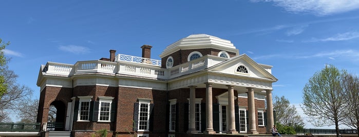Monticello is one of Virginia road trip.