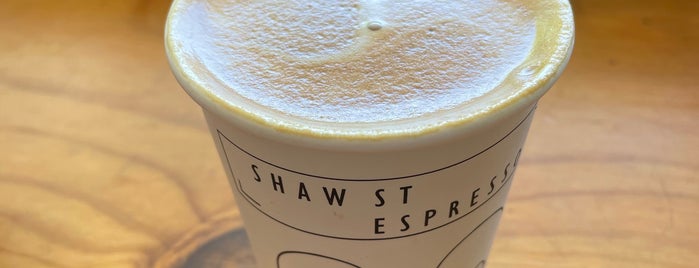 Shaw St Espresso is one of places in the suburbs.