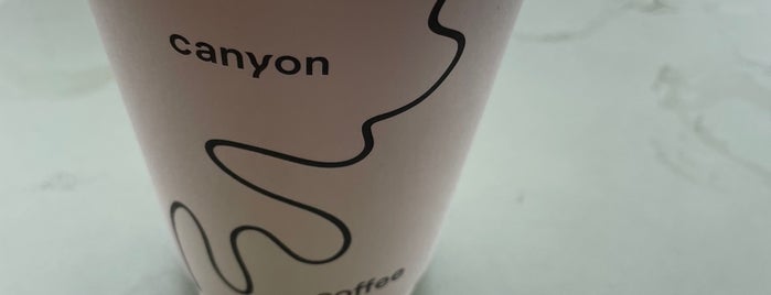 Canyon Coffee is one of LA.
