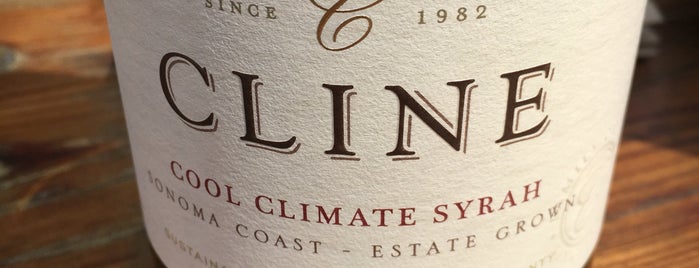 Cline Cellars is one of Napa.