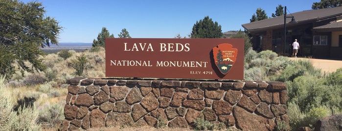 Lava Beds National Monument Campground is one of Lugares guardados de Amanda.