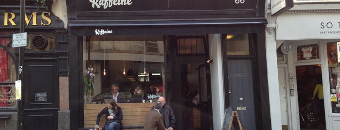 Kaffeine is one of London Places.