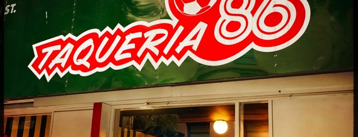 Taqueria 86 is one of 🚌STreeTFooD🚐.