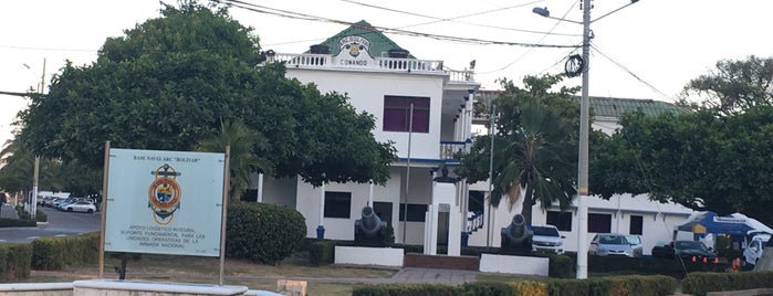 Base Naval ARC "Bolivar" is one of Cartagena.