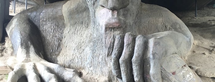 The Fremont Troll is one of Seattle Trip.