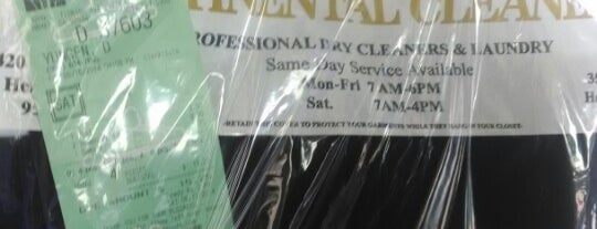 Continental cleaners is one of places that make me smile.