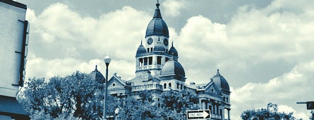 Denton Downtown Square is one of Outside-of-Austin Traveler.