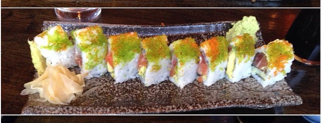 Kama Sushi is one of Lugares favoritos de Andrew.