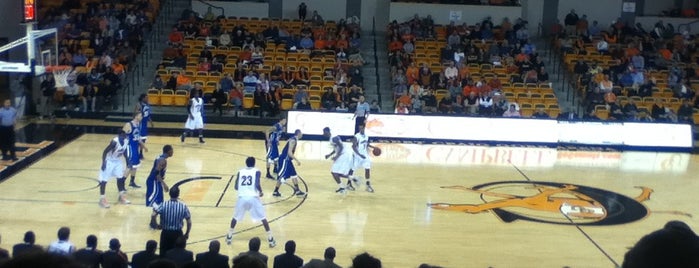 John W. Pope, Jr. Convocation Center is one of Division I Basketball Arenas in North Carolina.