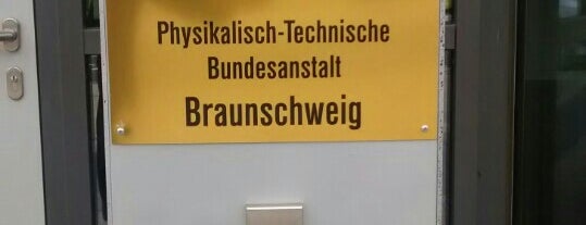 Physikalisch Technische Bundesanstalt (PTB) is one of Tempat yang Disukai Jelena.